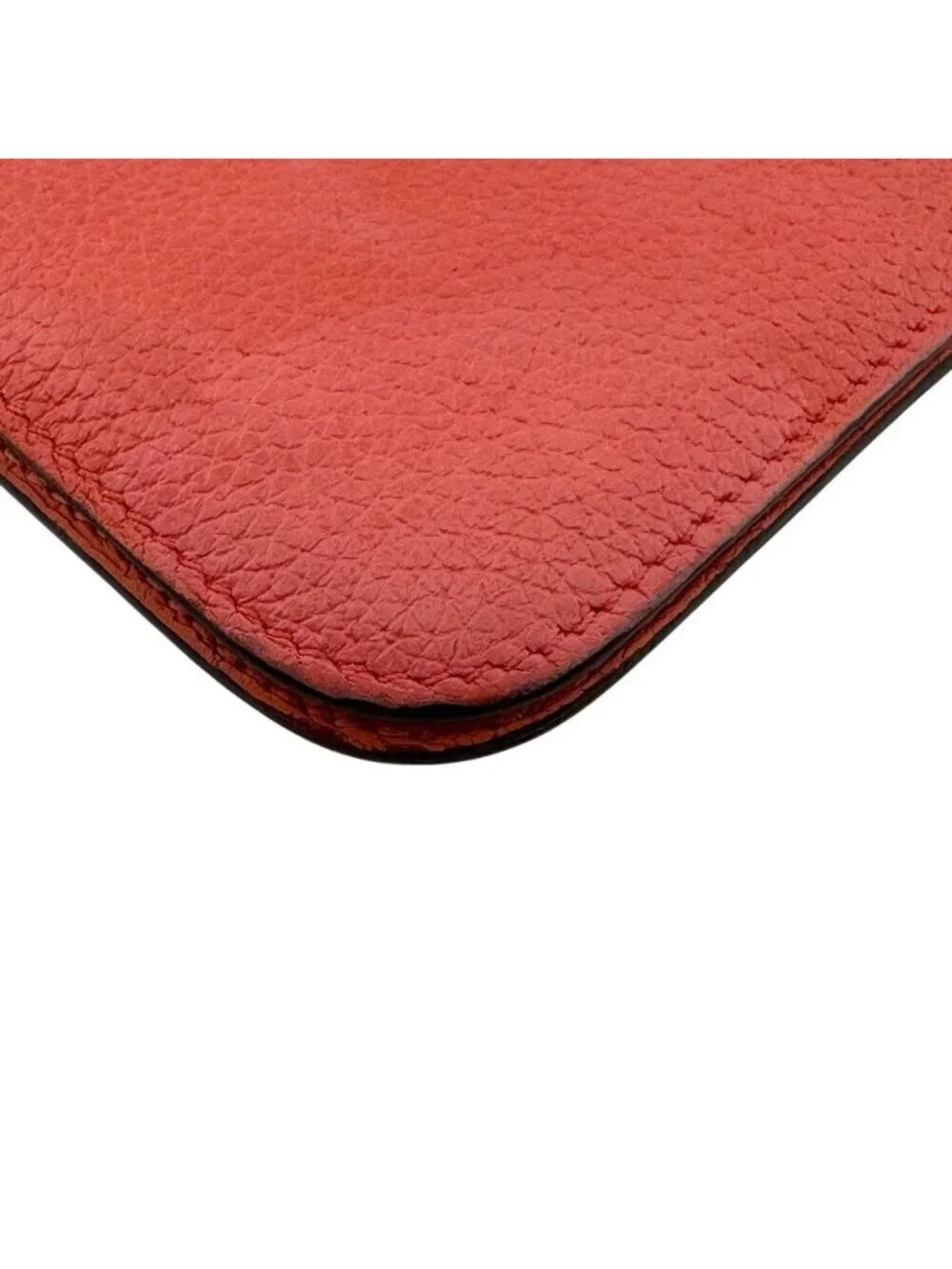 Hermes Dogon Togo Leather Wallet Pink